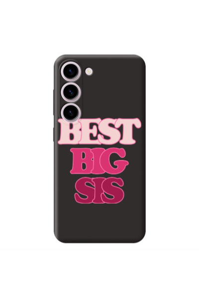 Other Samsung S23 Plus Be Creative Black Colored Silicone TPU Θήκη