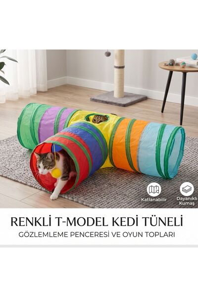 almital mobilya aksesuarları furniture accessories نفق لعب القطط على شكل حرف ...