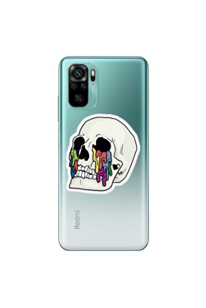 Other Xiaomi Redmi Note 10S Skull Transparent Silicone TPU Θήκη