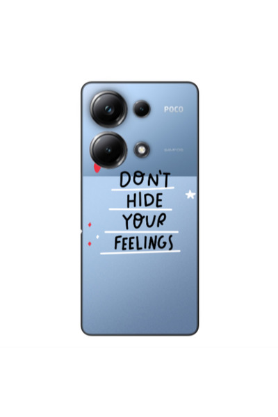 Other Xiaomi Poco M6 Pro 4G Dont Hide Your Feelings Transparent Silicone TPU ...
