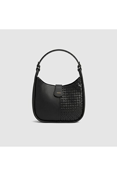 TOGO Women's Casual Knitted Leather Shoulder Bag [930301]