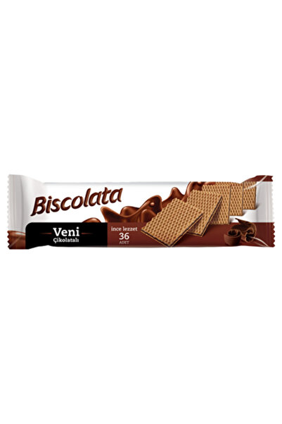 Bıscolata Venı Gofret 110G Çikolata (8'li Paket)