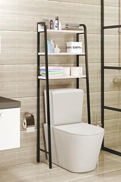 Empressco Pratik WC Arkası Klozet Rafı ve Organizatör Seti, Banyo Düzenleyici