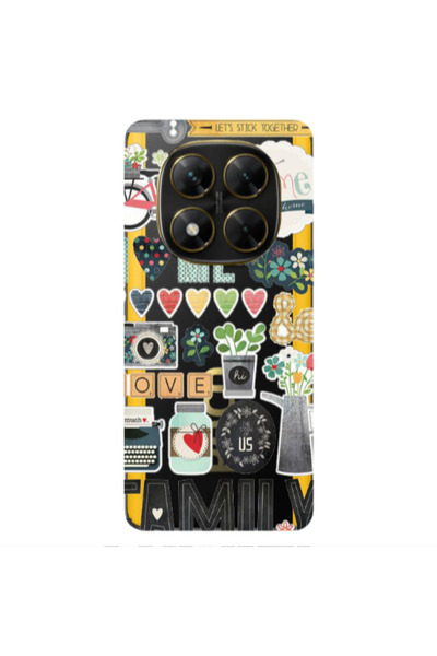 Other Xiaomi Poco X7 Family love home Transparent Silicone TPU Θήκη