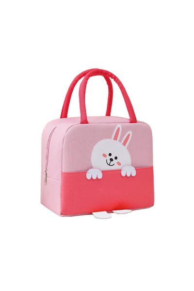Amber Ισοθερμική Τσάντα Φαγητού 7Lt | Pink Bunny 3D