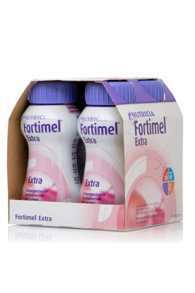 fortimel Nutricia | Extra Φράουλα | 4x200ml