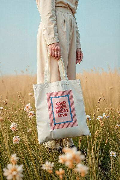 Paytak Moda Printed Linen Cloth Bag Pytkbc1009