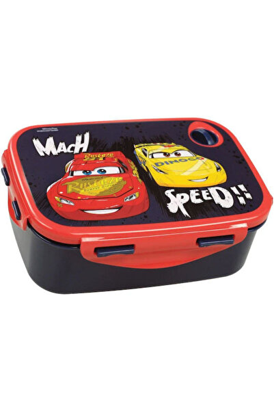 GİM Πλαστικό Παιδικό Δοχείο Φαγητού Disney Cars Μπλε