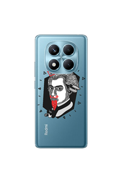 Other Xiaomi Redmi Note 14 Pro Bearded Transparent Silicone TPU Θήκη
