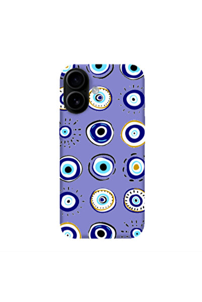 Other Apple Iphone 16 plus Beads Purple Colored Silicone TPU Θήκη