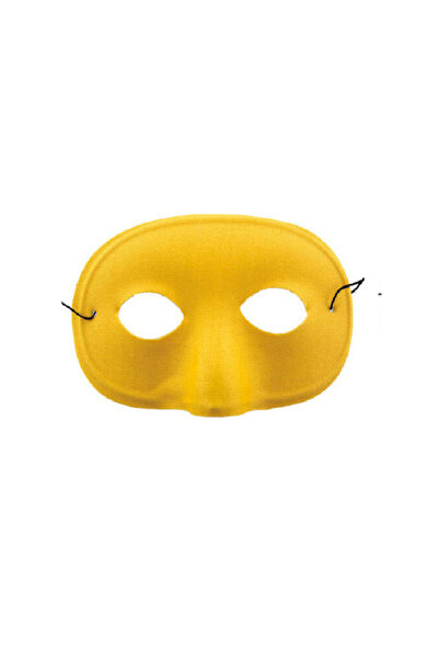 Funny Fashion Μάσκα Ματιών Domino Κίτρινο 61359