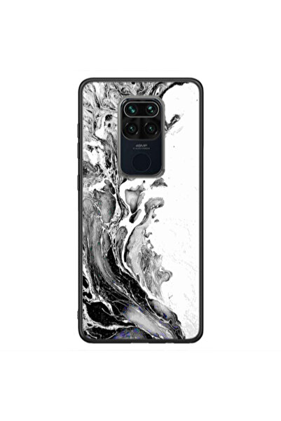 Other Xiaomi Redmi Note 9 Marble River Black Glossy Θήκη