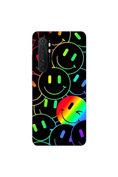 Other Xiaomi Mi Note 10 Lite Rainbow Smile Transparent Silicone TPU Θήκη
