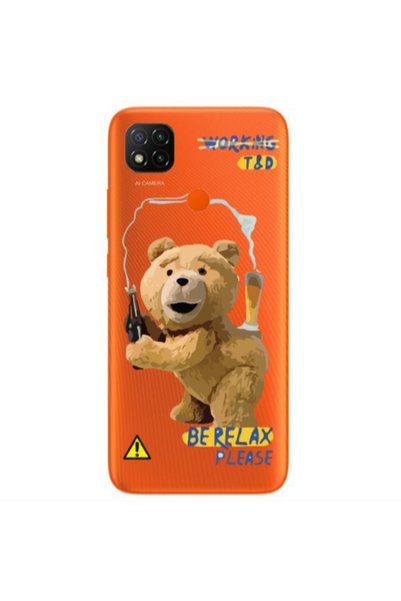 Other Xiaomi Redmi 9c Be Relax Transparent Silicone TPU Θήκη