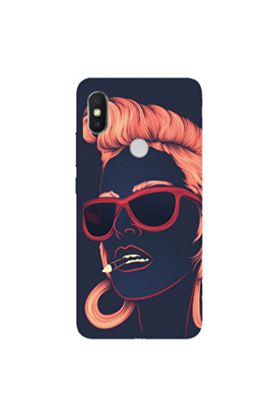 Other Xiaomi Redmi S2 Girl retro Transparent Silicone TPU Θήκη