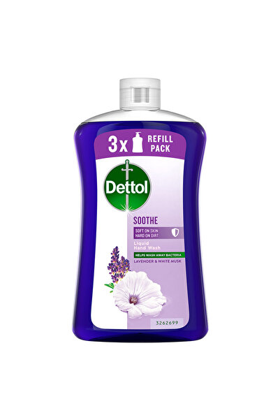 Dettol Soothe Υγρό Σαπούνι Χεριών Λεβάντα & Άνθος Βιολέτας Ανταλλακτικό 750ml
