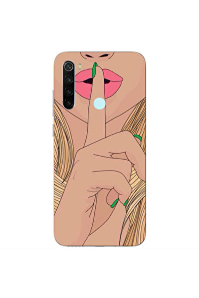 Other Xiaomi Redmi Note 8 Shut up Transparent Silicone TPU Θήκη