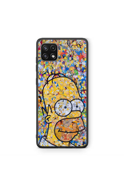 Other Samsung A22 5G Simpsons Black Glossy Θήκη