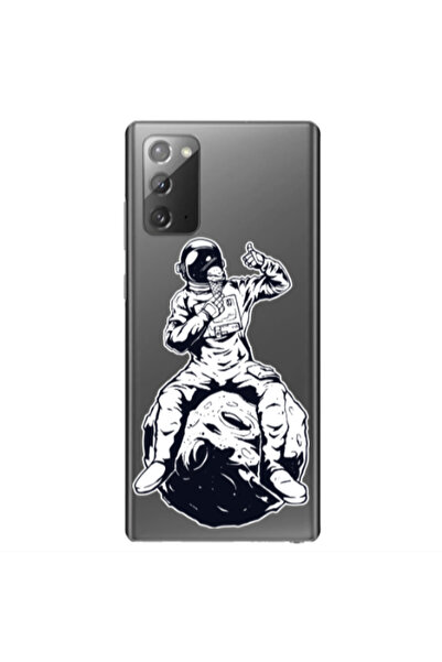Other Samsung Note 20 ice cream in space Transparent Silicone TPU Θήκη