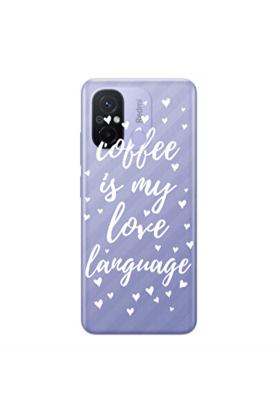 Other Xiaomi Redmi 12C Coffe is my love language Transparent Silicone TPU Θήκη