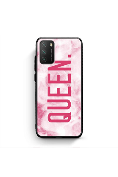 Other Xiaomi Poco M3 Marble Queen Black Glossy Θήκη