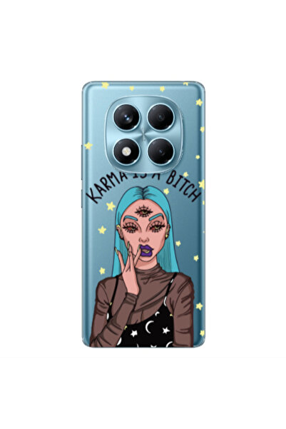 Other Xiaomi Redmi Note 14 Pro Karma is a bitch Transparent Silicone TPU Θήκη