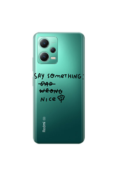 Other Xiaomi Redmi Note 12 Pro Plus 5G Say Something Transparent Silicone TPU...
