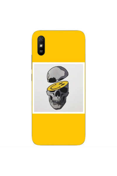 Other Xiaomi Redmi 9A Smiley dry head Transparent Silicone TPU Θήκη
