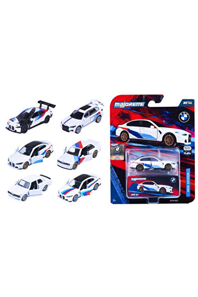 Majorette Masinuta metalica BMW M3, metal turnat, 7,5 cm, cu parti mobile, mu...