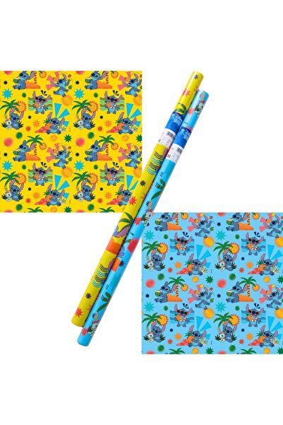 MC Micostore Hartie ambalat cadou , rola 70x200cm, diverse modele Stitch