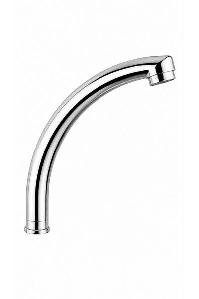 ERÇELİK TİCARET Eviye Lavabo Mutfak Batarya Borusu Deve Boynu Uzun Tip 20 cm