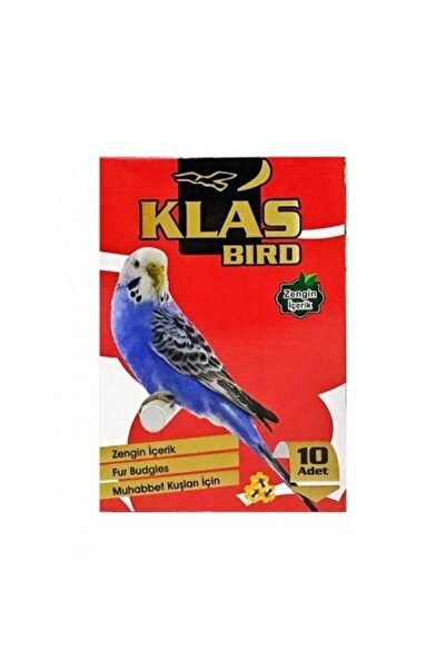 Klas Bird 10 Lu Ballı Muhabbet Kuşu Krakeri Ballı Kraker