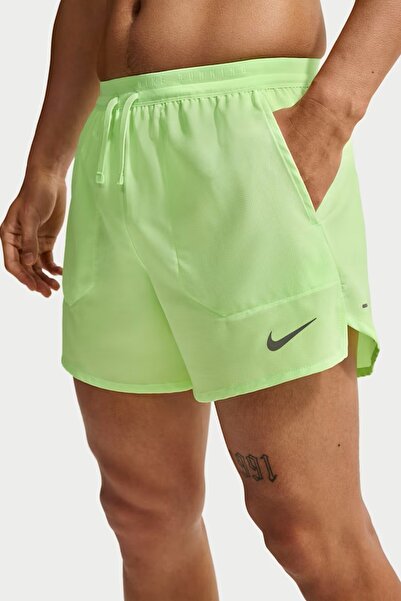 Nike Stride Dri-Fit 5 Brief-Lined Running Shorts 5 İnch Slip Astarlı Reflektö...