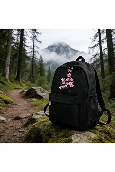 Toum Japan Sakura Printed School, Office, Course Backpack
