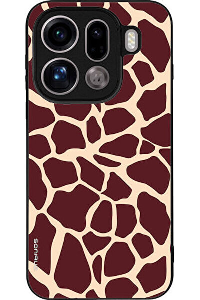 Other Θήκη Sonique Σειρά Animal Print για Oppo Find X9 Pro 5G Καμηλοπάρδαλη 03