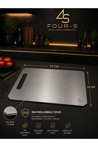 FOUR4S PASLANMAZ KESME TAHTASI