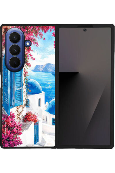Other Σονίκ Σιλικόνης Πίσω Θήκη Ανοιχτό Μπλε για Galaxy Z Fold7