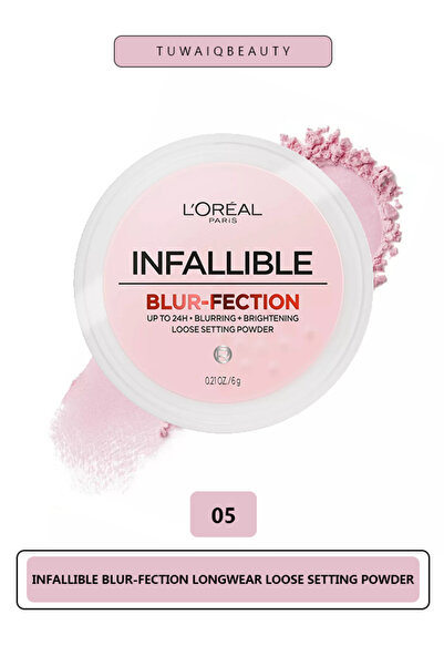 L'Oreal Paris L'Oréal Paris Blur Fiction Loose Powder - 05 Brightening Deep Pink