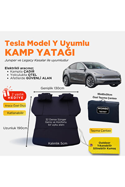 woinbo TOGG T10X Uyumlu Araç Kamp Yatağı