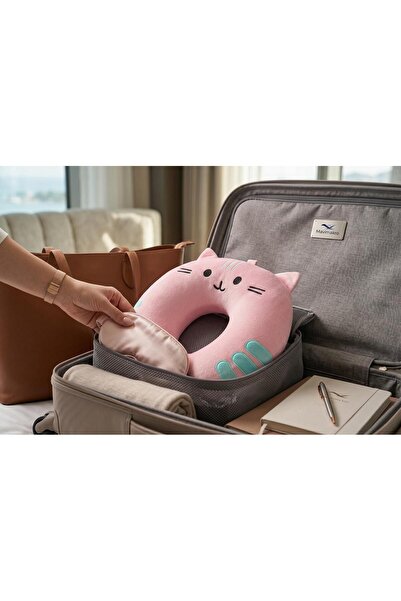 Home MAVİMAKRO Sevimli Seyahat Boyun Yastığı