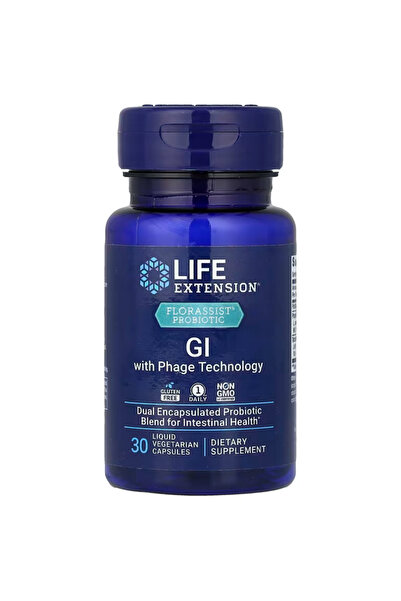 Life Extension FLORASSIST Probiotic GI with Phage Technology, Digestive Healt...