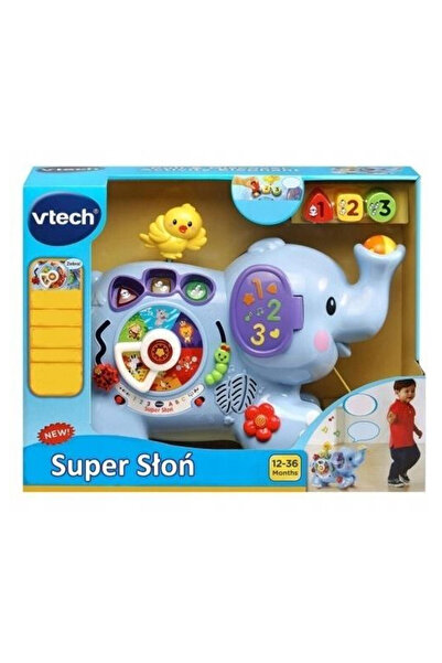 Trefl Elefant Interactiv Educativ vTech pentru Copii de la 12 Luni