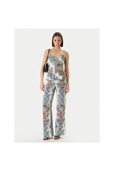 Just Cavalli Γυναικεία Μπλούζα 80PAM201 NS837 Πολύχρωμη