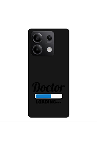 Other Xiaomi Redmi Note 13 5G Doctor Loading Black Colored Silicone TPU Θήκη