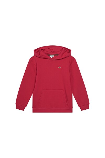 Lacoste Bluză unisex pentru copii SJ5292 Roșu