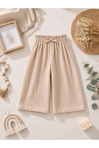 KIZ ÇOCUK MUSLİN PANTOLON