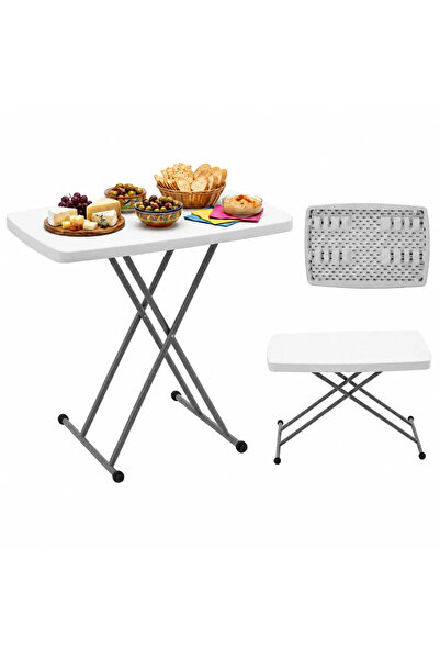 Selgot Masă pliabilă pentru turism/catering, reglabilă, 76.5x49.5x36-71.5cm, ...