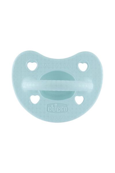 Chicco Σιλικονούχα Πιπίλα PhysioForma Soft Luxe 2-6 μηνών Πράσινο C60-73011-37