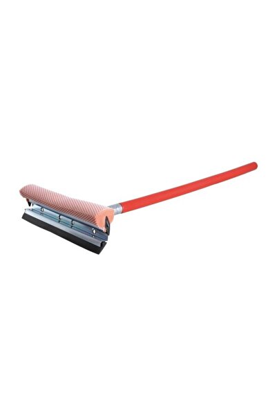 AUTOMAX Curatator geam cu maner de lemn 61cm , cu burete si cauciuc latime 25 cm