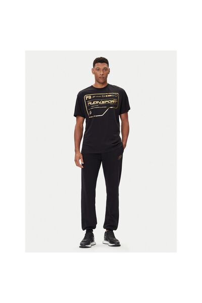 Plein Sport Tricou bărbătesc FAEC MTK8373 STE001N Negru